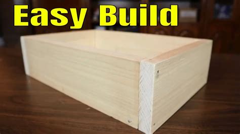 how to build a metal square box|diy wooden boxes.